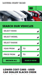 Mobile Screenshot of lowercostcars.com.au